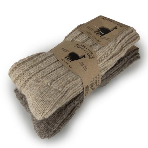 Ponožky sibírky vlnené Alpaca 99 2 páry